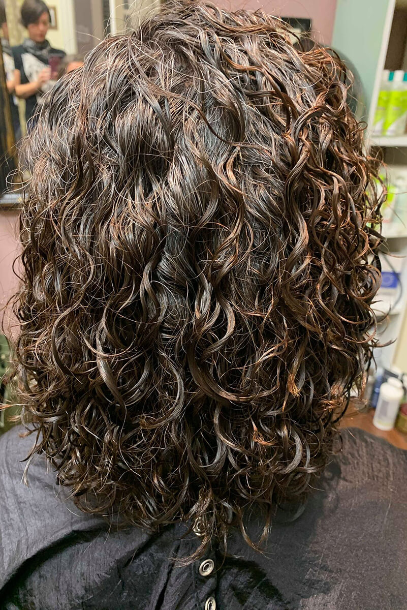 Diva Curl Brown Hair